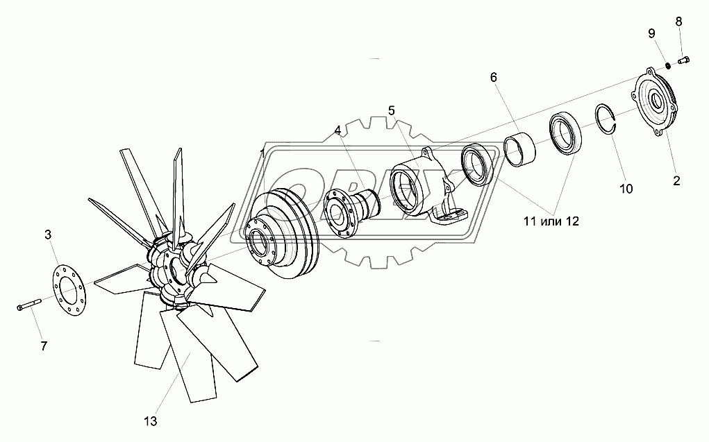 Вентилятор УЭС-8-0400170