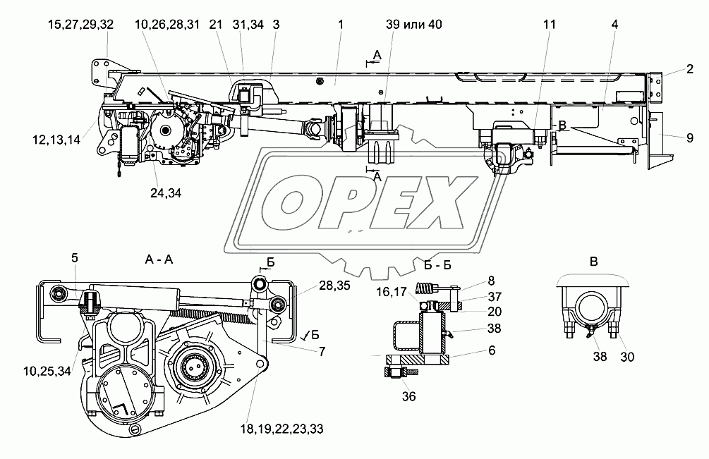 Шасси УЭС-8-0100000 1