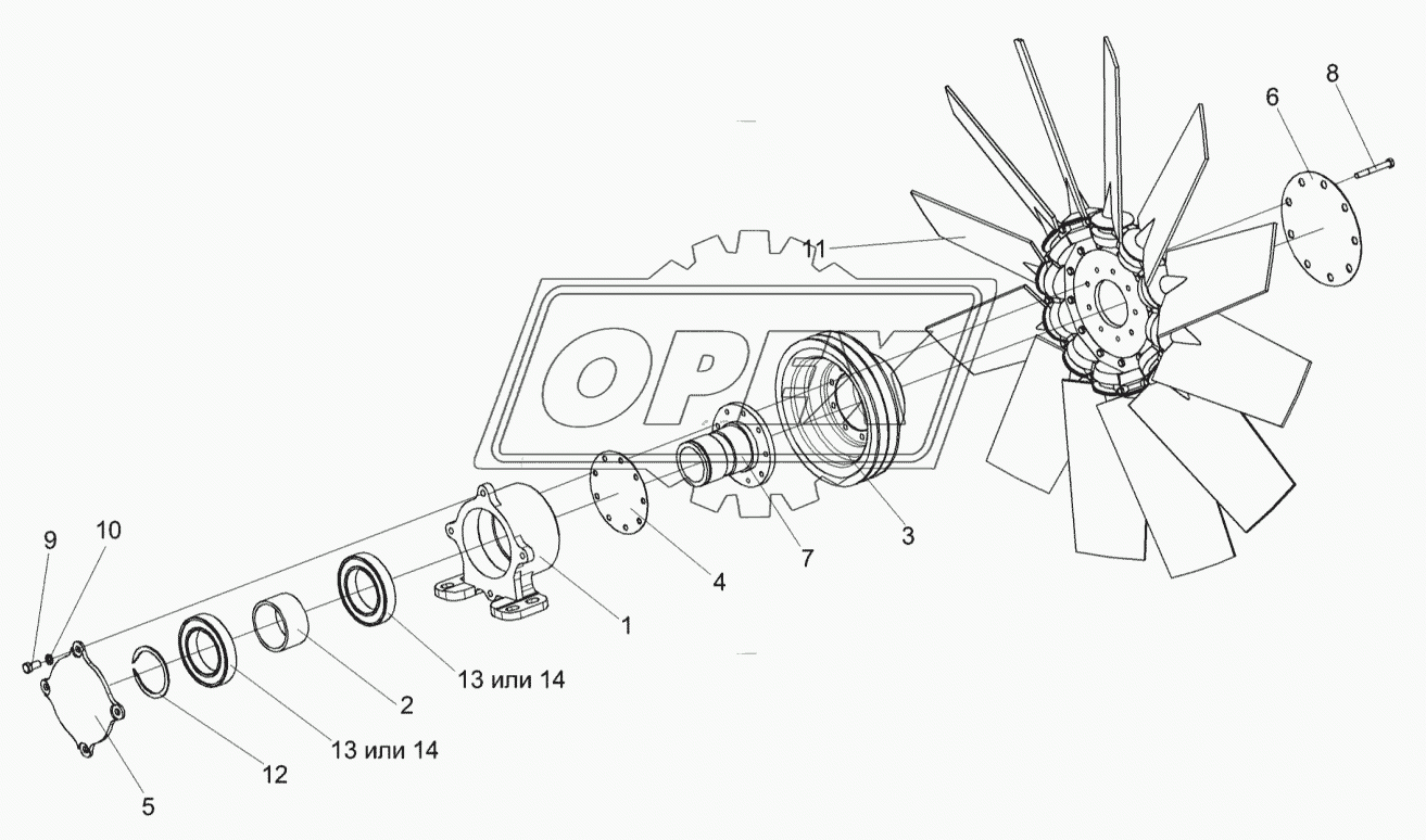 Вентилятор УЭС-8-0400170