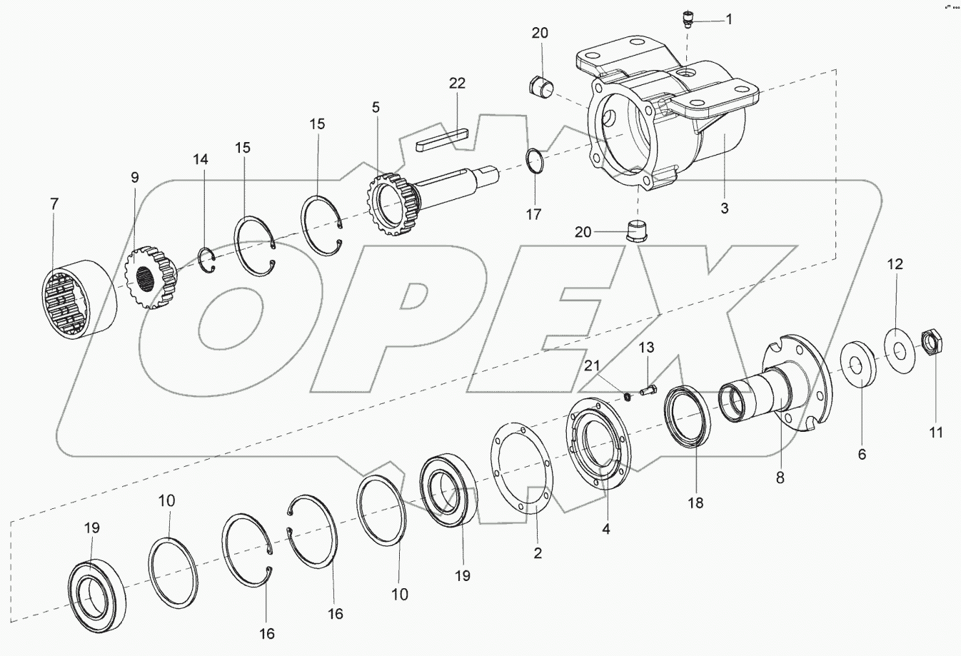 Привод гидронасоса УЭС-6-1200000