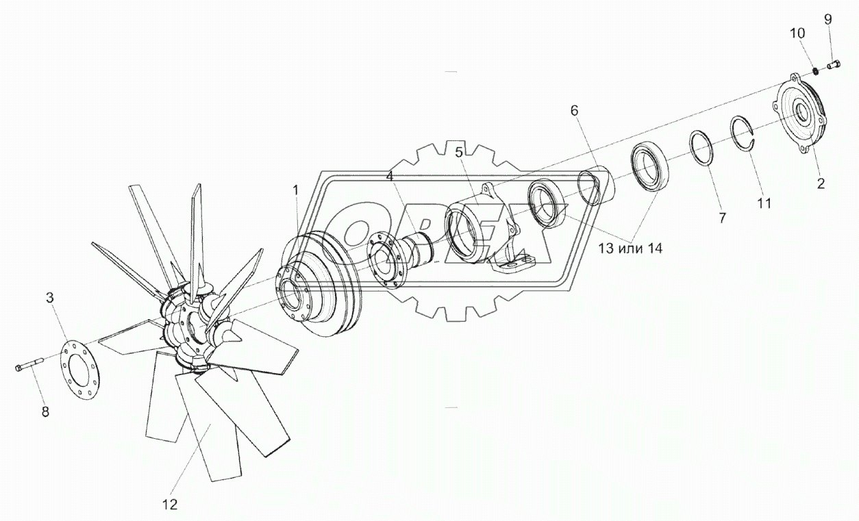 Вентилятор УЭС-8-0400170