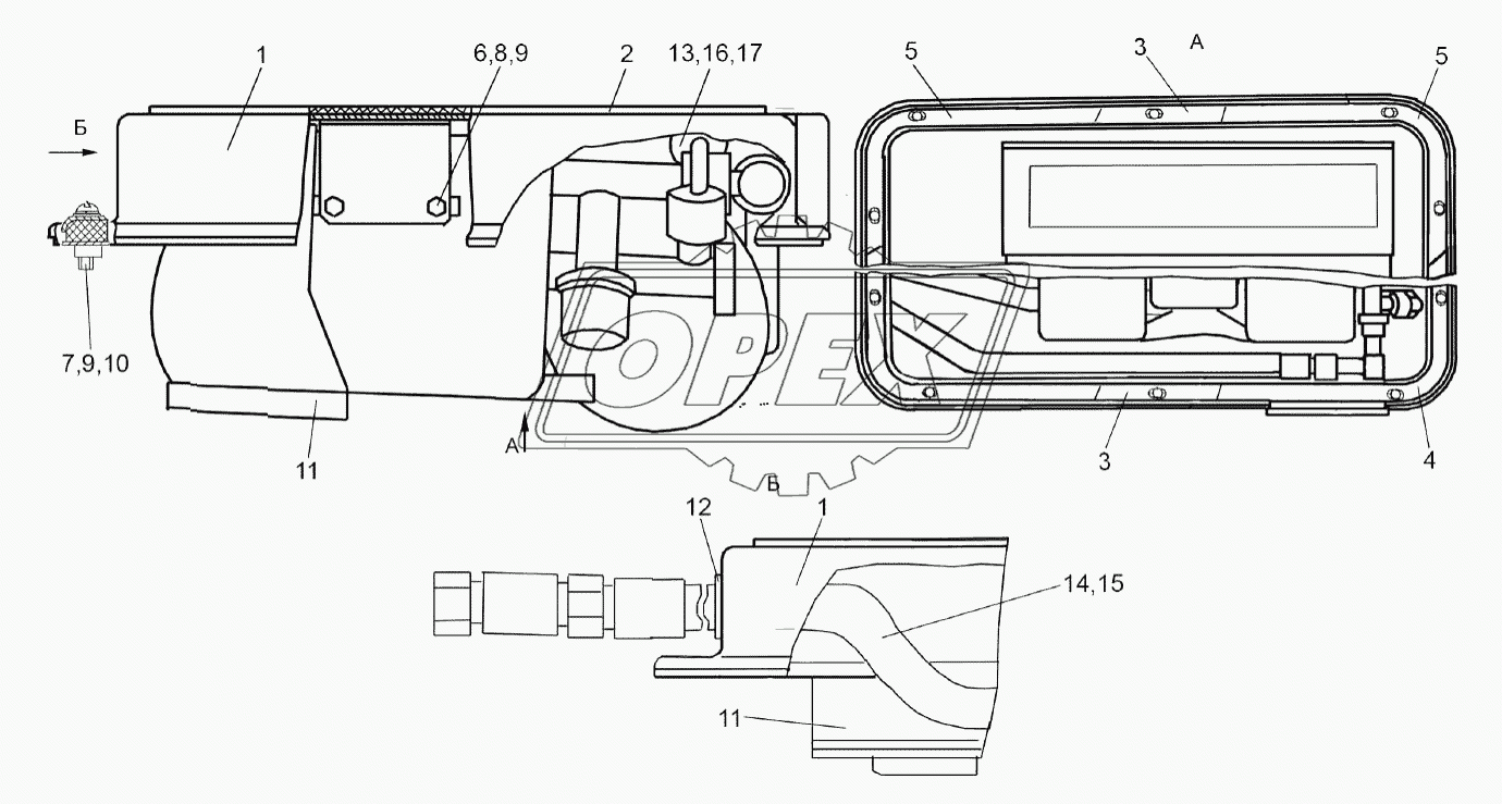 Блок испарительный УЭС-7-0203080