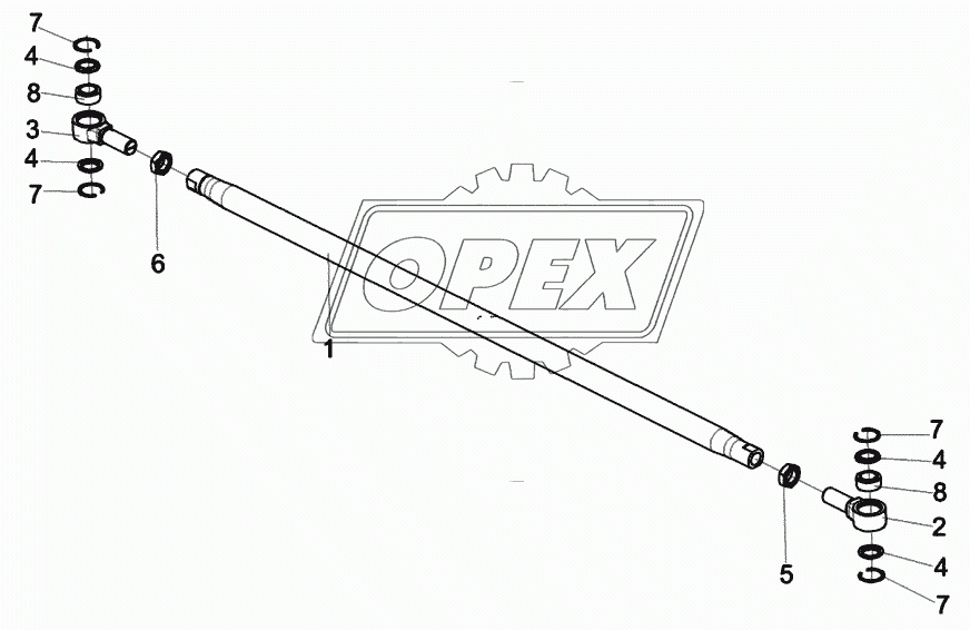 Тяга КСК-6025-0109060