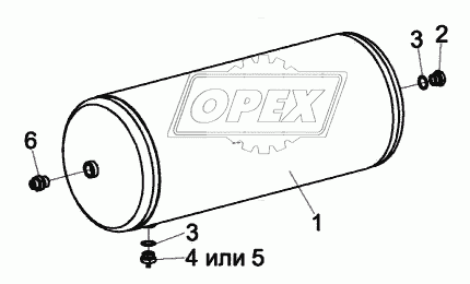 Ресивер КСК-6025-0180050