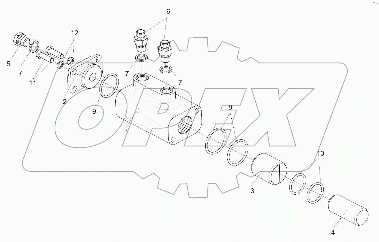 Гидроцилиндр УЭС-16-5131010
