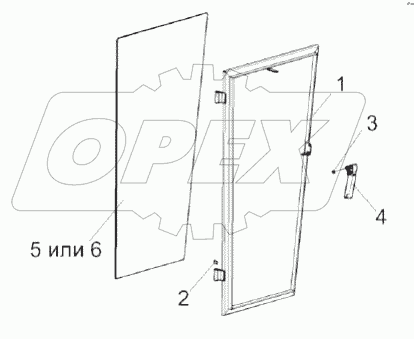 Дверь КВК 0120360