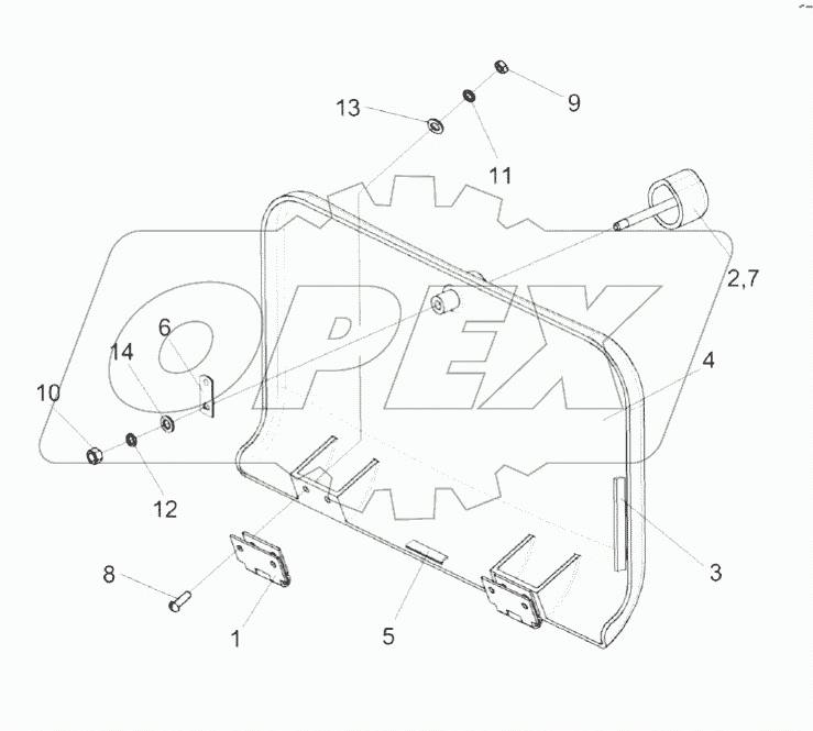Крышка КВК 0120440