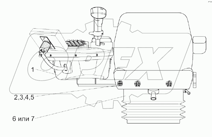 Сиденье КВК 0129040А