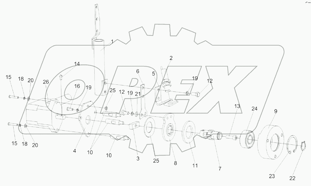 Привод КВК 0129310В