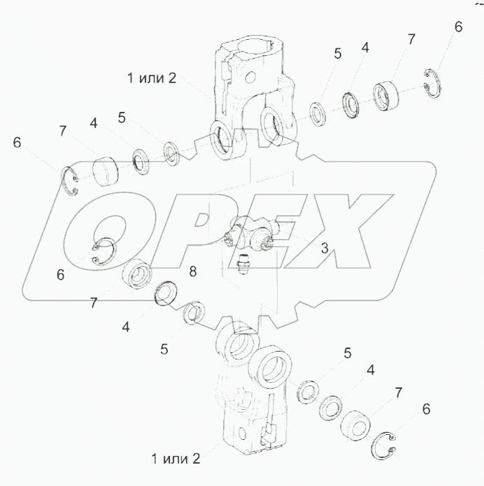 Кардан 50-3401060
