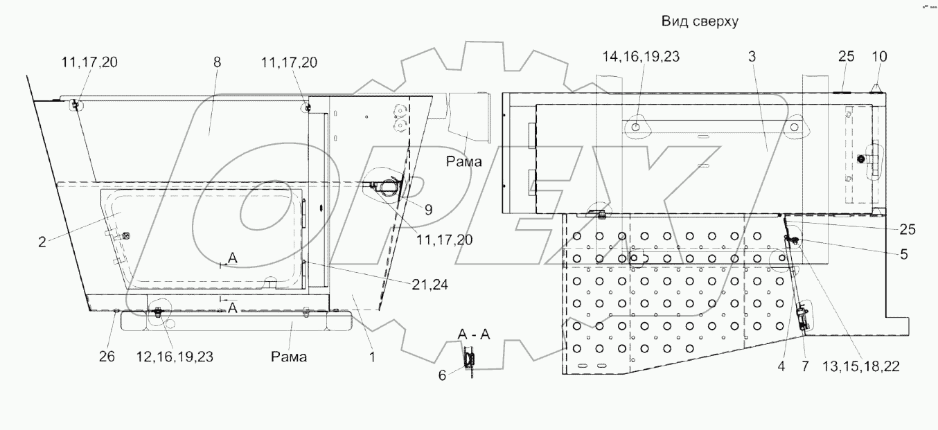 Блок ящиков КВК 0172000