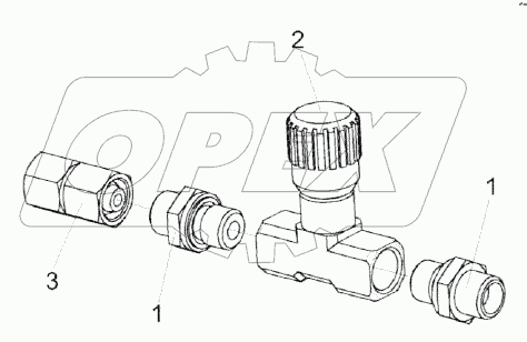 Дроссель регулируемый КВК 0602340А