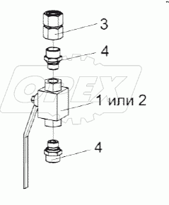 Кран КВК 0602380