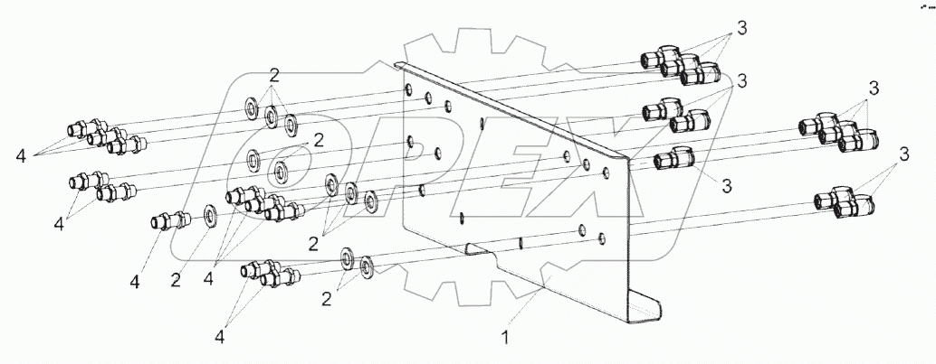 Панель диагностики КВК 0604410Б