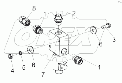Клапан электроуправляемый КВК 0606350А