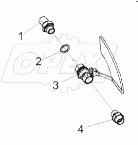 Кран КВК 0800280