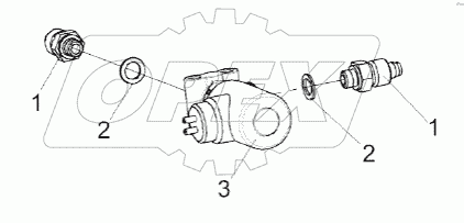 Клапан электромагнитный КВК 0801050