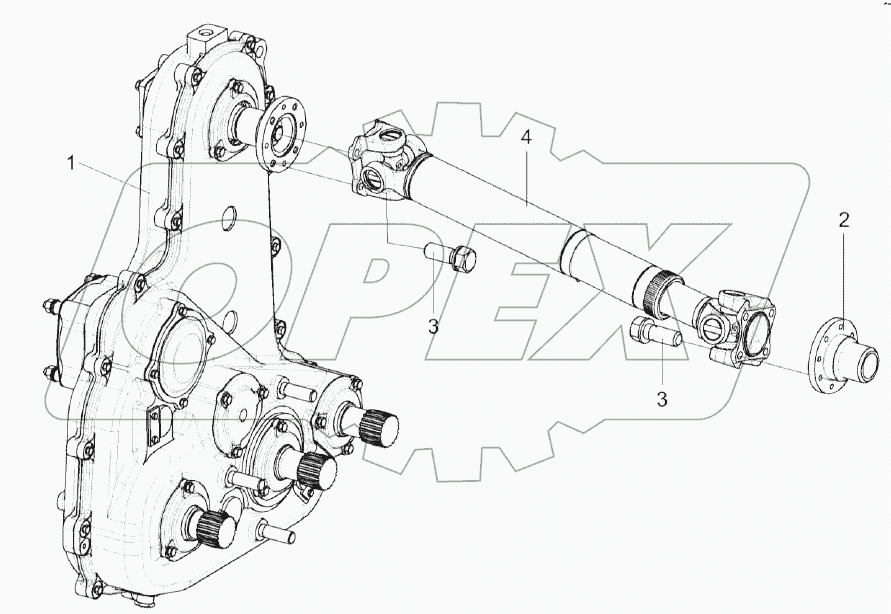 Установка карданного вала