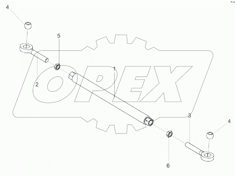 Тяга КВК 0110050