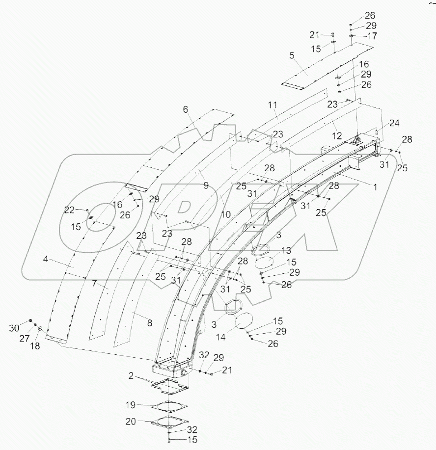 Силосопровод КВК 0144000 (лист 2)
