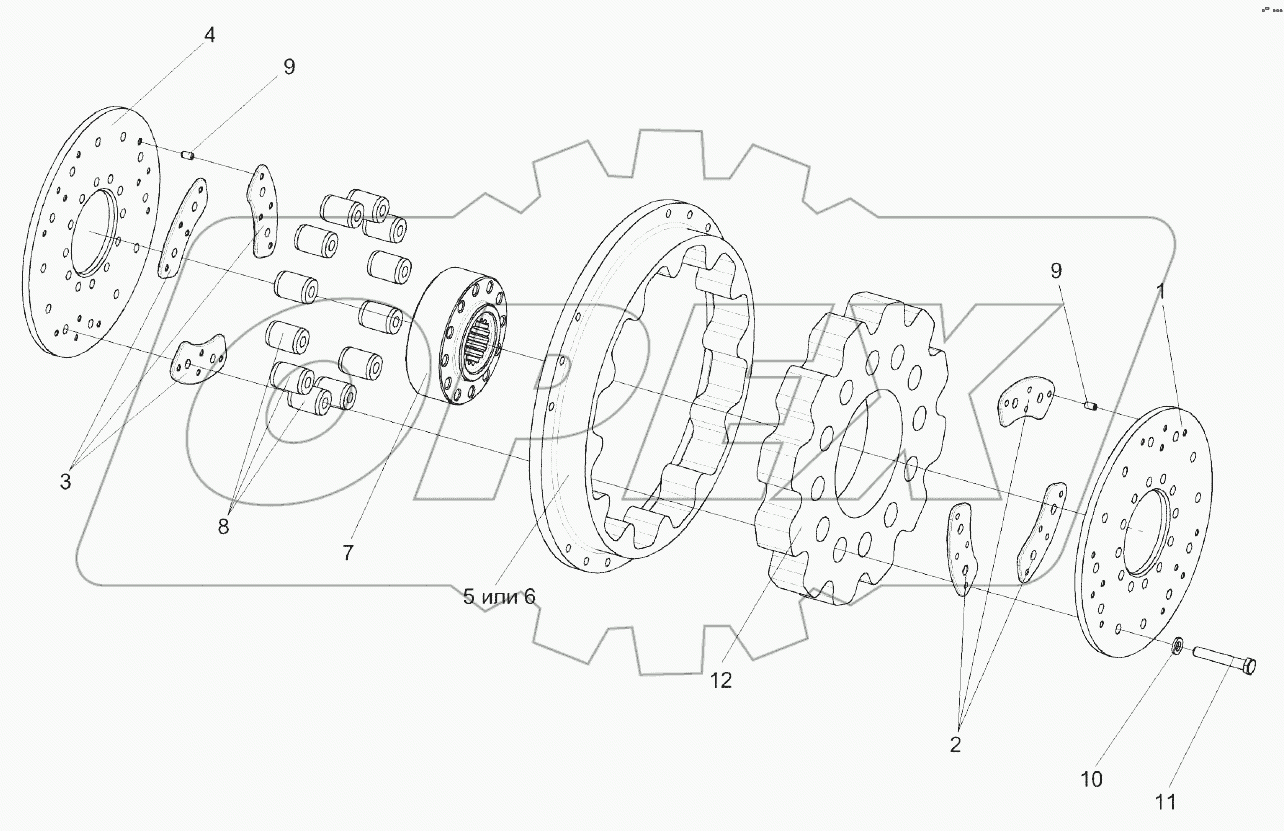 Муфта КВК 0151010