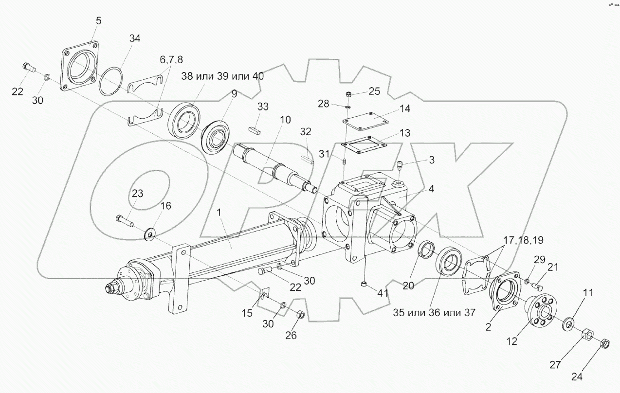 Редуктор КВС-2-0135000А-01