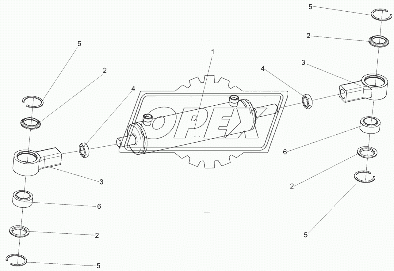 Гидроцилиндр УЭС-7-0109100