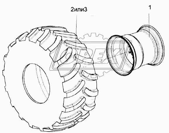 Колесо УЭС-7-0110000 и УЭС-7-0110000-02