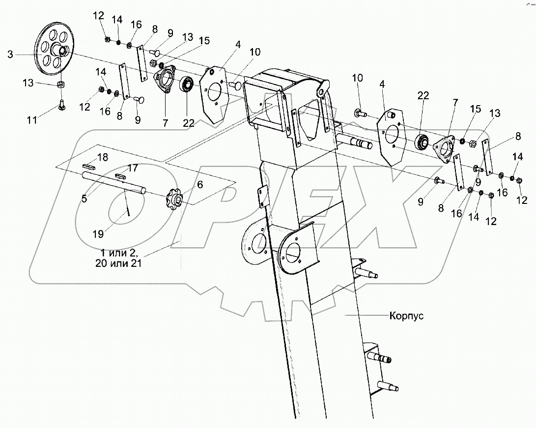 Элеватор зерновой КЗК 0214000Б-01