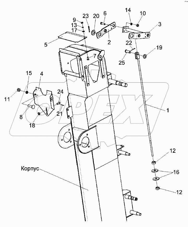 Элеватор зерновой КЗК 0214000Б-01