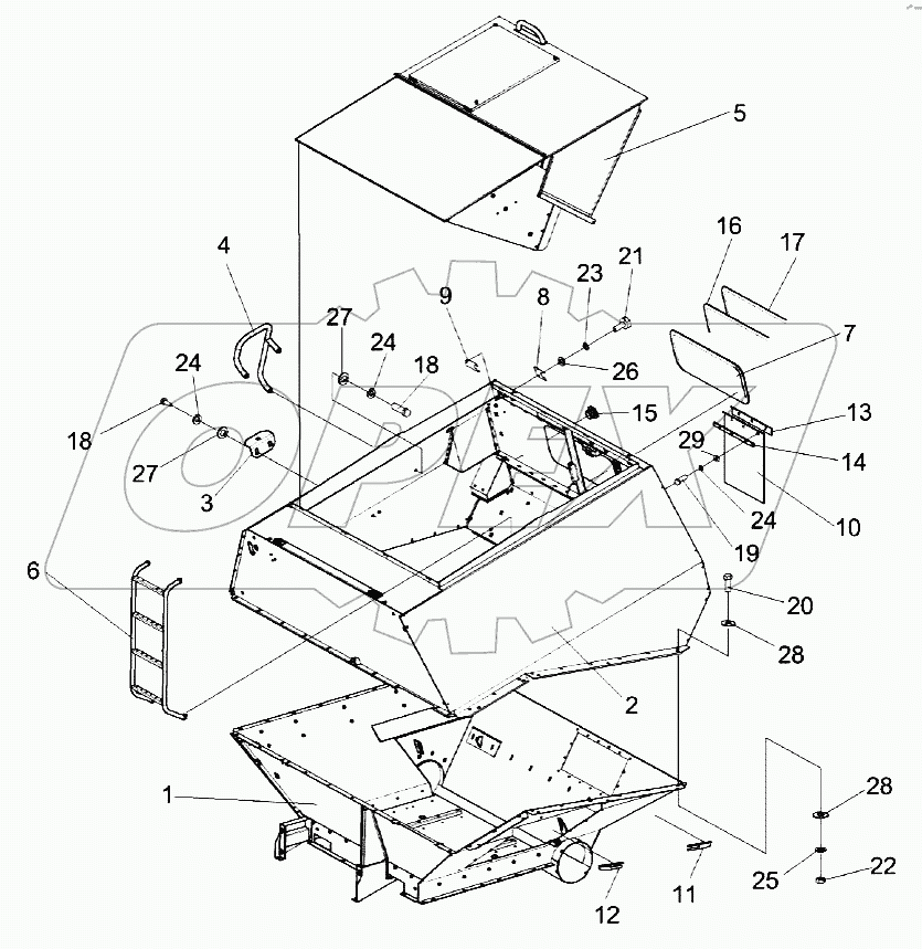 Бункер КЗК-7-0229000-02