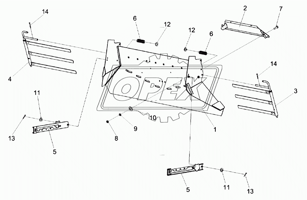 Дефлектор КЗК-8-0290320 1