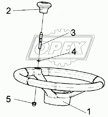 Колесо рулевое УЭС 0302560