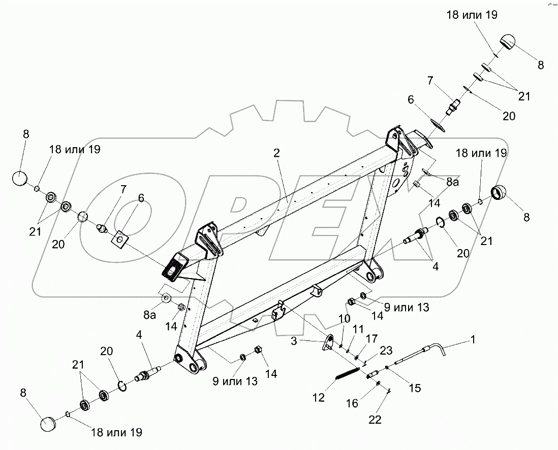Рамка переходная КЗК 1780000А