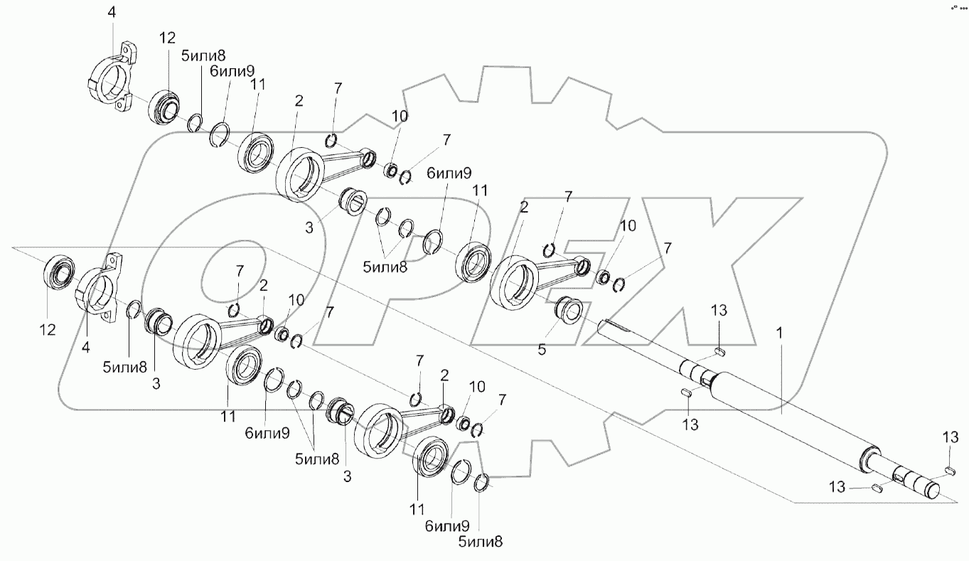 Вибропобудитель КЗК 0226010А