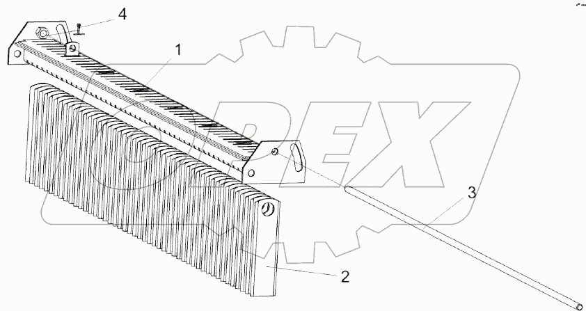 Опора ножевая КЗК 0290030А