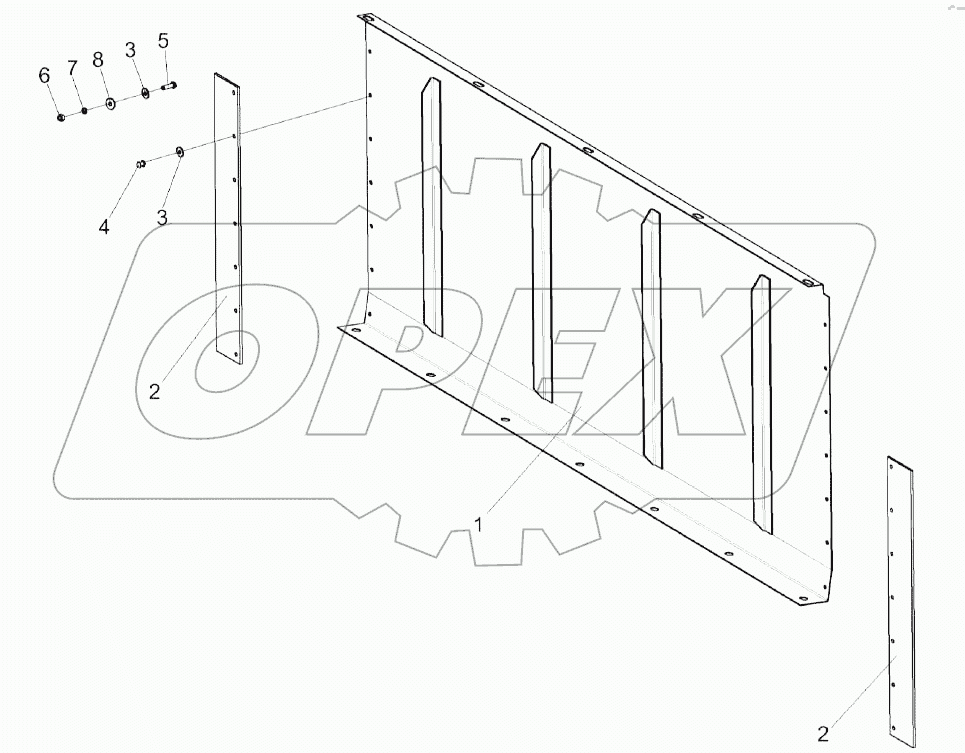 Стенки КЗК 0290290А и КЗК 0290290А-01