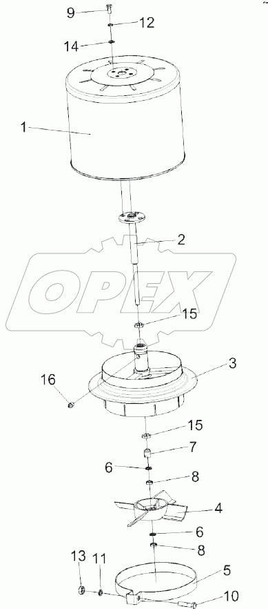 Воздухозаборник вращающийся КЗК-12-3-0126420