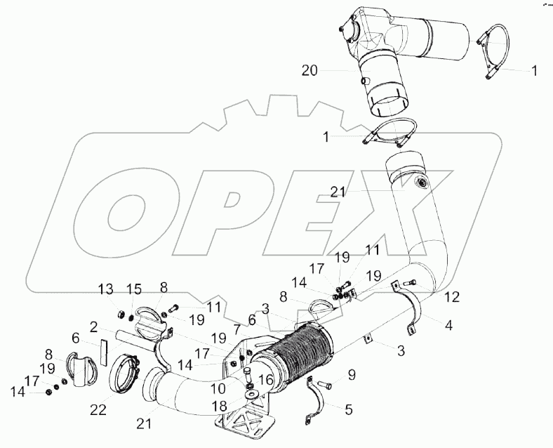 Подключение катализатора КЗК-8-4-0106300Э