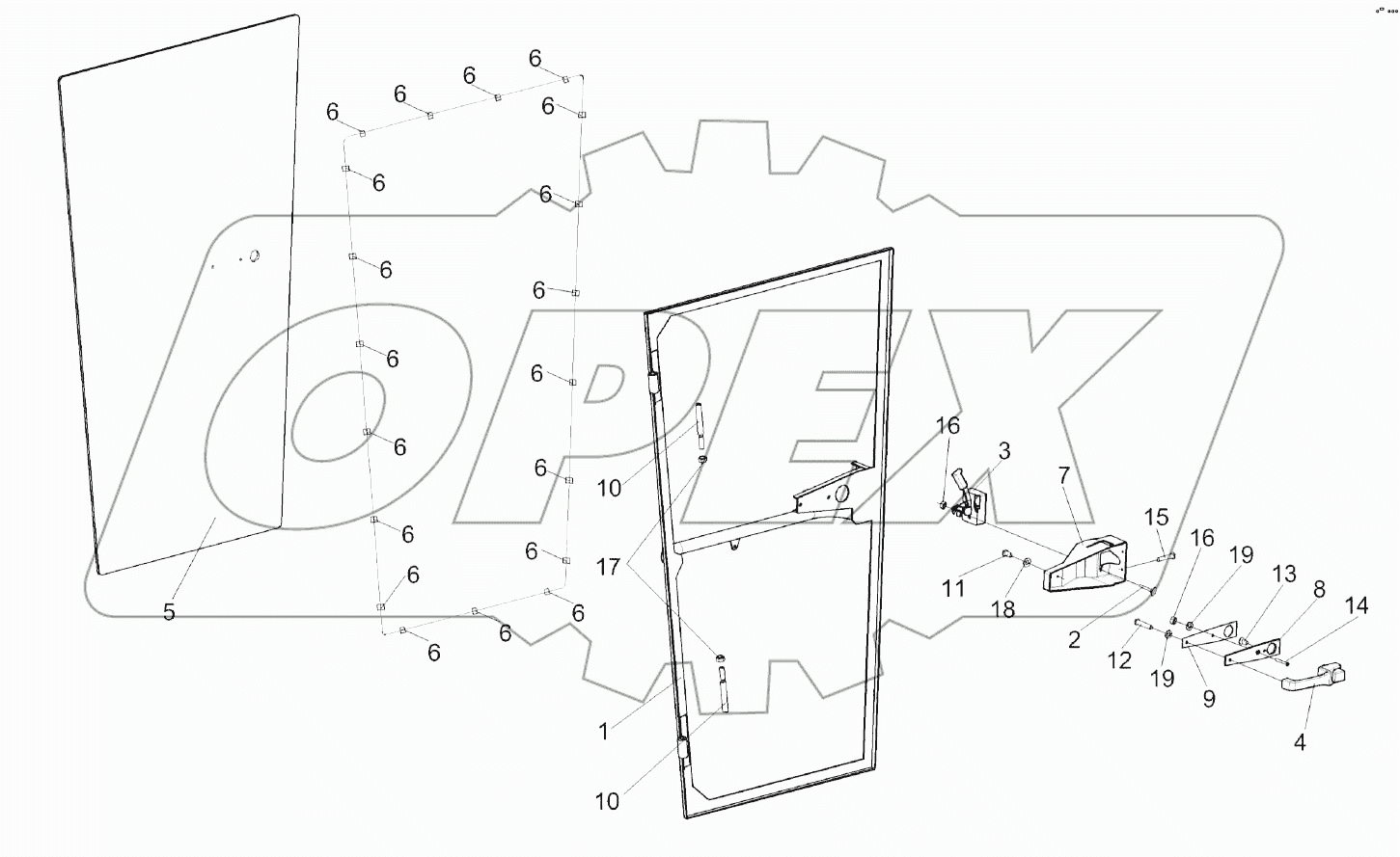 Дверь КЗК-12-0120330
