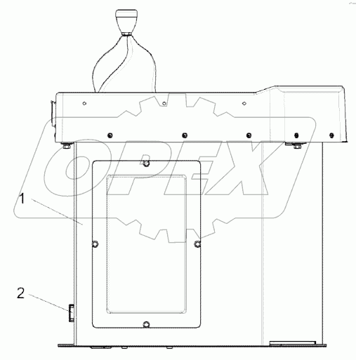 Пульт управления КЗК-8-4-0119500