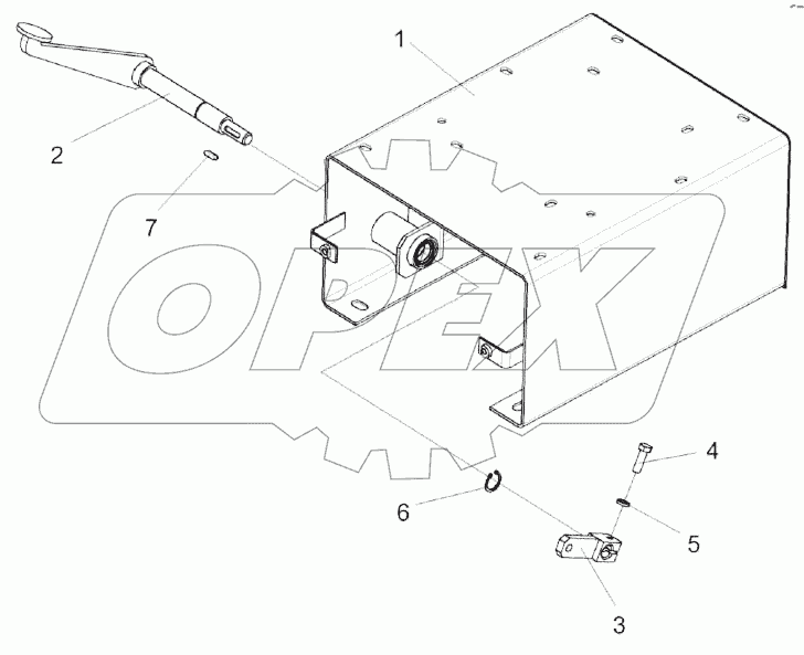 Кронштейн КСК-6025-0119480