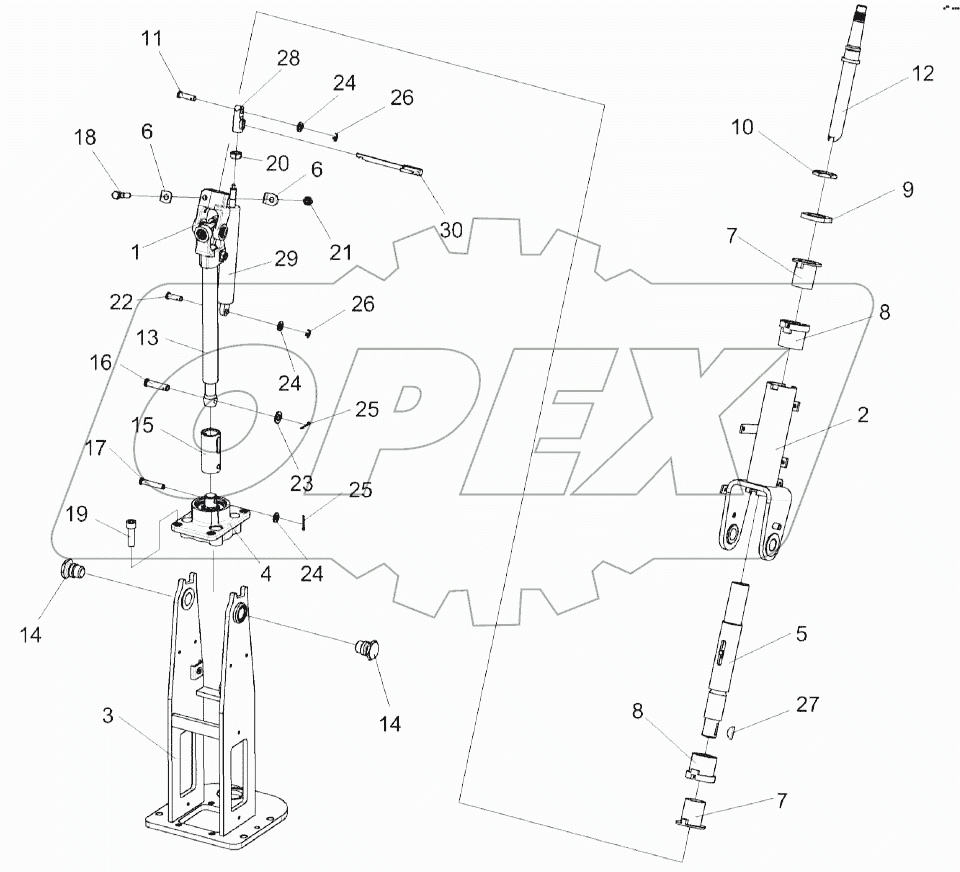Привод КЗК-10C-0119250