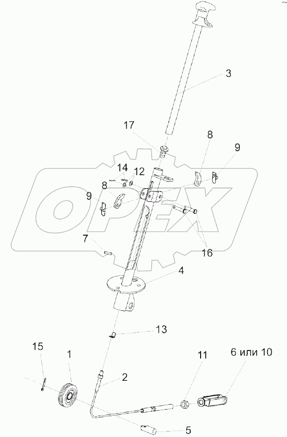 Колонка привода УЭС 0300710