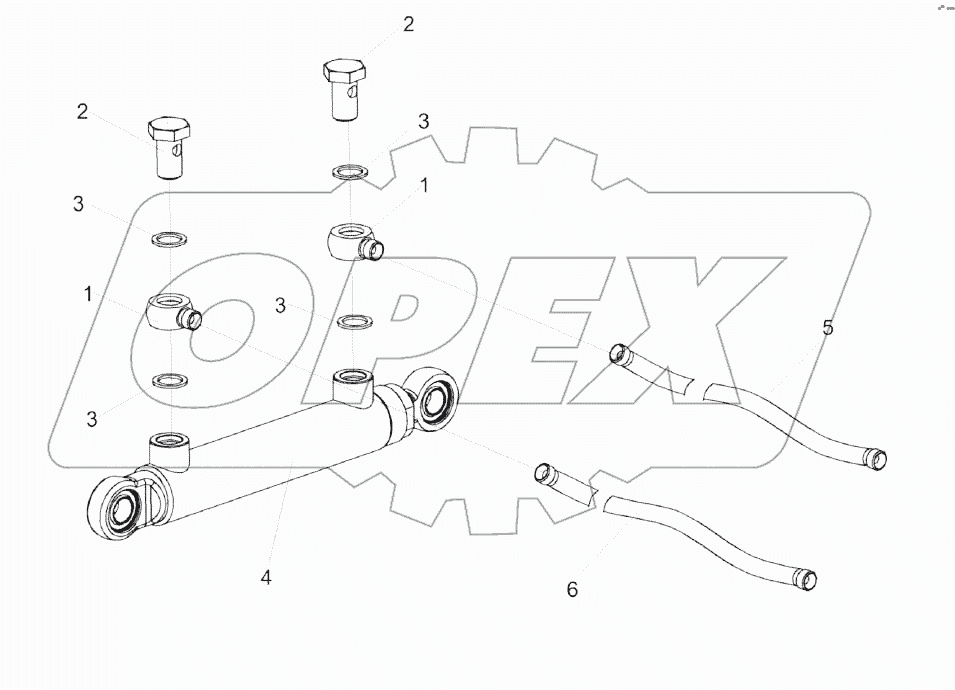 Гидроцилиндр КЗК 0602060-02