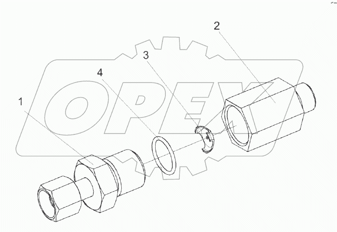 Дроссель с обратным клапаном КЗК 0602520А-01