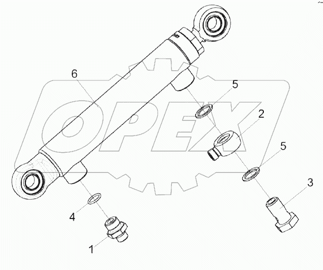 Гидроцилиндр КЗК-8-0602500