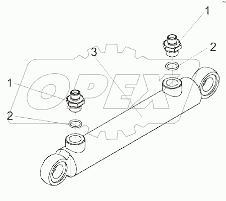 Гидроцилиндр КЗК-12-0602310