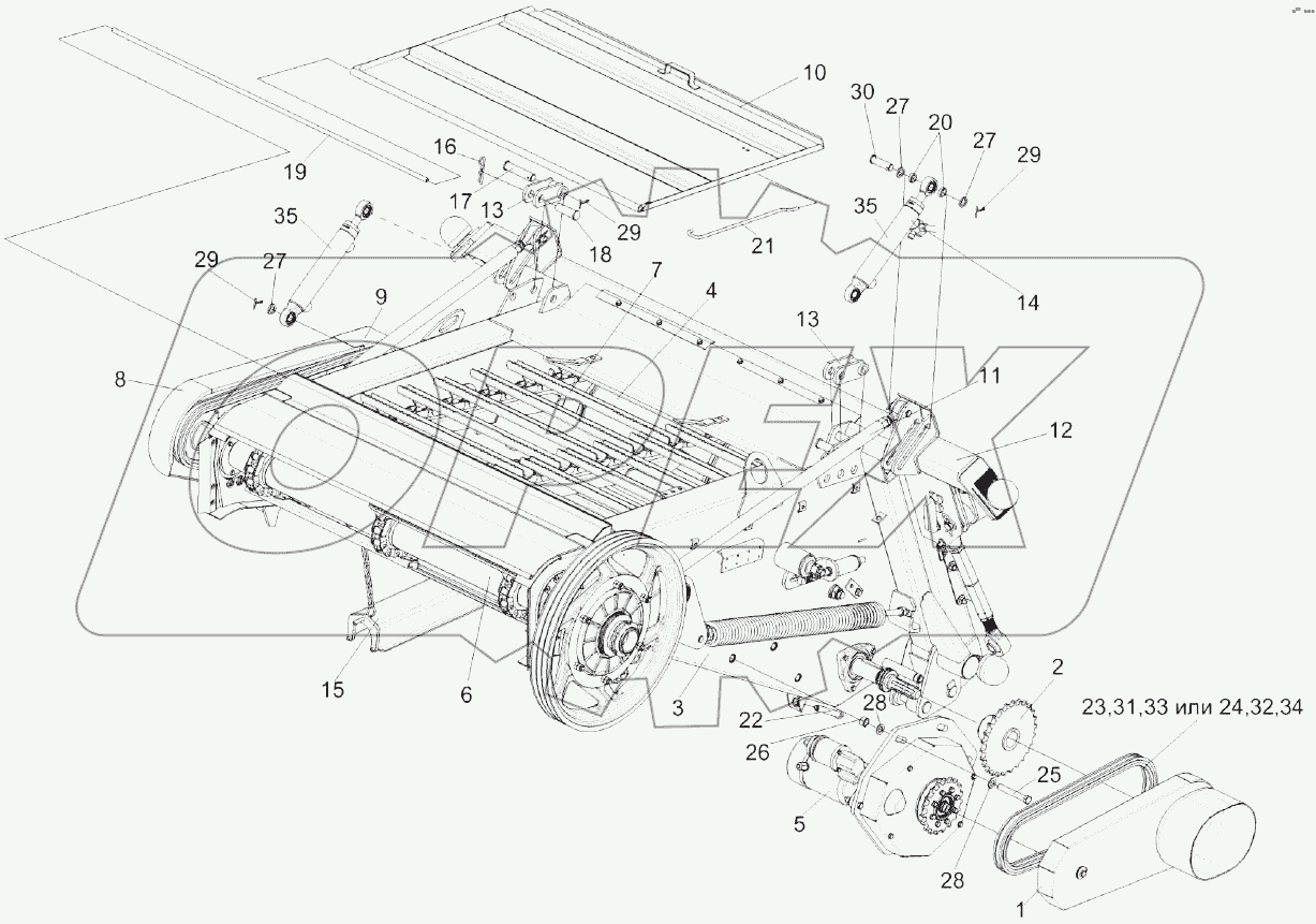 Камера наклонная КЗК-8-1810000А