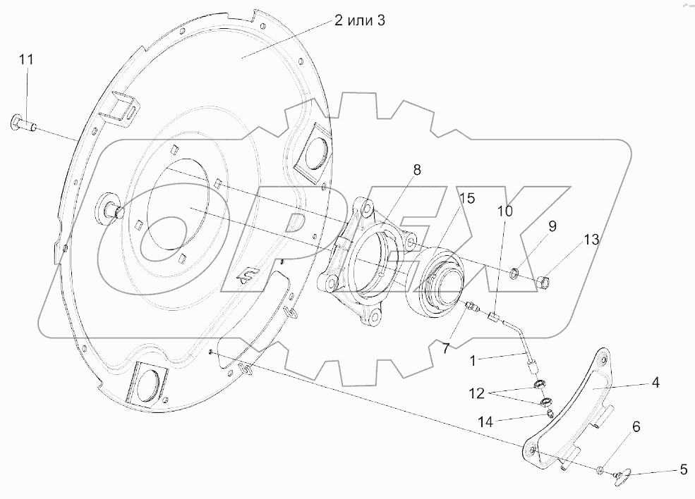 Фланец КЗК-8А-0102750